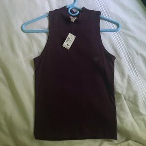 BRAND NEW high neck sleeveless top